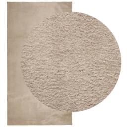 Berkfield Home Rug HUARTE Short Pile Soft & Washable Sand 80x150 cm in Light Sand - Size: Medium - thumbnail 1