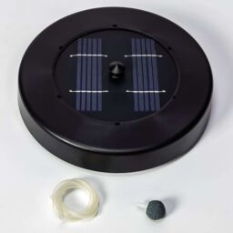 Primrose Solar Powered Pond Water Pump Oxygenator Floating Oxygen Aerator in Black - thumbnail 3