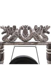 KDMD Healing Bali Gong with Stand-25cm Black, Handmade, Musical & Decorative in Black - thumbnail 3