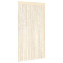 Berkfield Home String Curtains 2 pcs 100x250 cm Cream - thumbnail 3