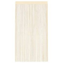Berkfield Home String Curtains 2 pcs 100x250 cm Cream - thumbnail 4