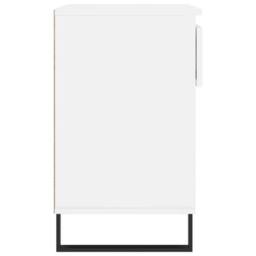 Berkfield Home Shoe Cabinet High Gloss White 70x36x60 cm Engineered Wood - Size: 70 x 36 x 60 cm - thumbnail 7