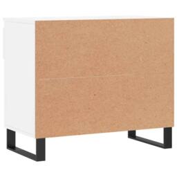 Berkfield Home Shoe Cabinet High Gloss White 70x36x60 cm Engineered Wood - Size: 70 x 36 x 60 cm - thumbnail 8