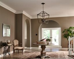 Netlighting Yarmouth 6 Light Pendant Painted Aged Brass in Yellow - thumbnail 2