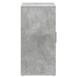 Berkfield Home Shoe Cabinet Concrete Grey 60x35x70 cm Engineered Wood - Size: 60 x 35 x 70 cm - thumbnail 8