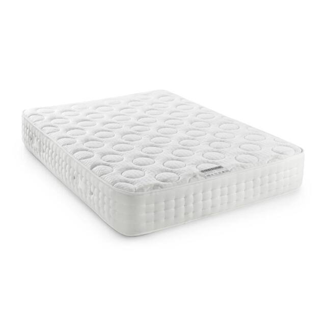 Cheshire Oakham Capsule Orthopaedic Mattress 150cm King in White - Size: Double - image 1