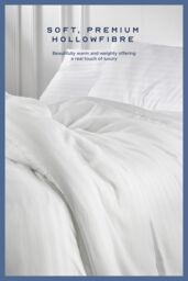 Snuggledown Hotel Quality 13.5 Tog Winter Duvet With 2 Pillows in White - Size: Super King - thumbnail 2