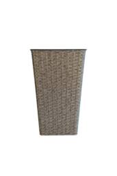 KDMD Grey Rattan Effect Tall Planter 45cm - thumbnail 1