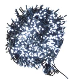 VFM e-Store Christmas Lights 800 LED 20m Xmas Tree Fairy Cool in White - thumbnail 1