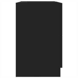 Berkfield Home Sink Cabinet Black 59x37x59 cm Engineered Wood - Size: 59 x 37 x 59 cm - thumbnail 6