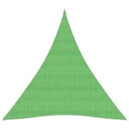 Berkfield Home Sunshade Sail 160 g/m ² Light Green 5x6x6 m HDPE - thumbnail 1