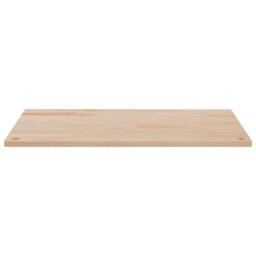 Berkfield Home Beautiful Desk Top 110x55x2.5 cm Solid Wood Pine in Light Tan