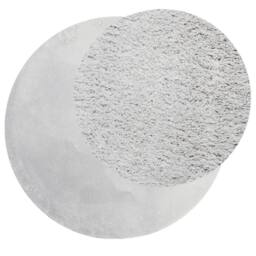 Berkfield Home Rug HUARTE Short Pile Soft & Washable Grey √ò 100 cm - Size: Medium - thumbnail 1