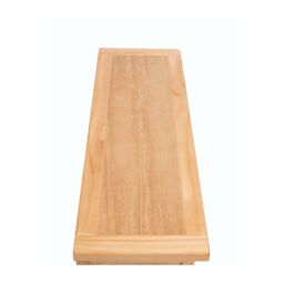 Cabinet Bits Lucca Waxed 1 Drawer TV Cabinet Brass Drop Handle in Light Brown - thumbnail 6