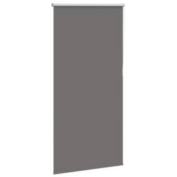 Berkfield Home Roller Blind Blackout Grey 75x175 cm Fabric Width 70.7 cm Polyester - thumbnail 3