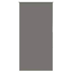 Berkfield Home Roller Blind Blackout Grey 75x175 cm Fabric Width 70.7 cm Polyester