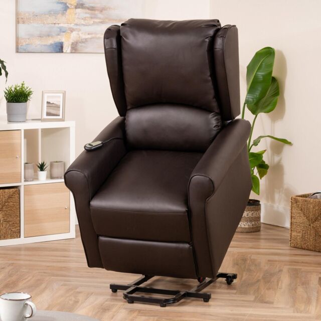 Artemis Home Corcoran Electric Riser Recliner with Massage & Heat in Brown - image 1