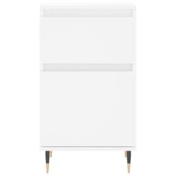 Berkfield Home Sideboard White 40x35x70 cm Engineered Wood - Size: 40 x 35 x 70 cm - thumbnail 5