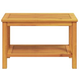 Berkfield Home Coffee Table 90x50x45 cm Solid Acacia Wood in Brown - Size: 90 x 50 x 45 cm - thumbnail 4
