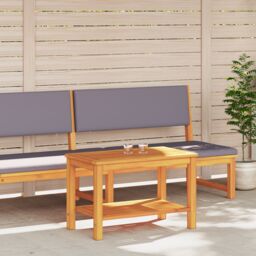 Berkfield Home Coffee Table 90x50x45 cm Solid Acacia Wood in Brown - Size: 90 x 50 x 45 cm - thumbnail 3