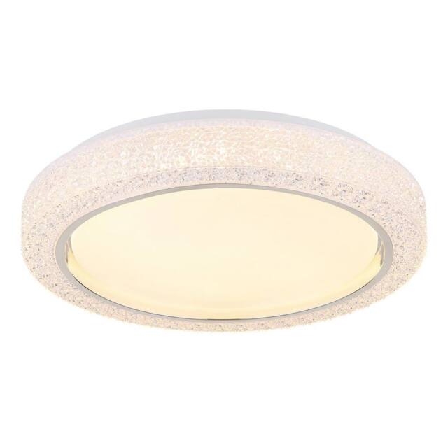 Netlighting Liami Decorative Flush Ceiling Light White LED 3000K - image 1