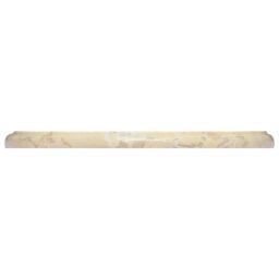 Berkfield Home Table Top Cream Ã˜40x2.5 cm Marble in Beige - Size: 40x2.5 cm - thumbnail 3