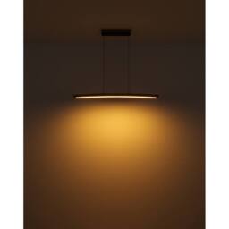 Netlighting Doro Bar Pendant Ceiling Light Graphite LED 3000K in Light Tan - thumbnail 5