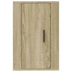 Berkfield Home Wall Mounted TV Cabinets 2 pcs Sonoma Oak 40x34.5x60 cm in Light Tan - thumbnail 6