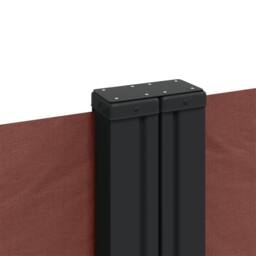 Berkfield Home Retractable Side Awning Brown 120x600 cm - thumbnail 7