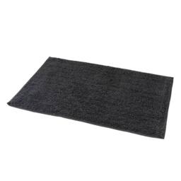 Showerdrape Andorra 100% Cotton Luxury 80 x 50cm Bath Mat in Dark Grey - Size: 80 x 50 cm - thumbnail 2