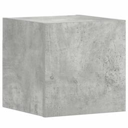 Berkfield Home 3 Piece TV Cabinet Set Concrete Grey Engineered Wood - thumbnail 6