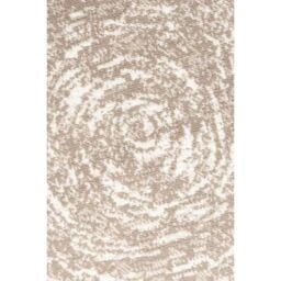 THE RUGS Gloria Round Rug - Cavallo Abstract Short Pile Polypropylene 9 mm in Beige - Size: 160 cm diameter - thumbnail 2