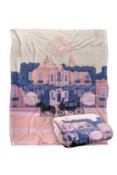Netflix Bridgerton Modern Minimal House Soft Throw Blanket 152 X 127 Cm - thumbnail 2
