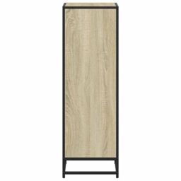 Berkfield Home Book Cabinet Sonoma Oak 40x35x107.5 cm Engineered Wood in Brown - thumbnail 5