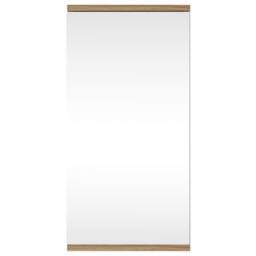 Berkfield Home Corner Bathroom Mirror Cabinet Oak 30x24x60 cm in Brown - Size: 30 x 24 x 60 cm - thumbnail 3