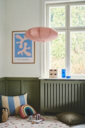 Nordlux Japenese Indoor Lamp Shade Pink Paper Diffused, IP20 - thumbnail 5