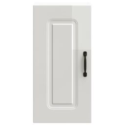Berkfield Home Kitchen Wall Cabinet Kalmar High Gloss White Engineered Wood - thumbnail 4