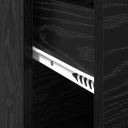Berkfield Home Black Oak Storage Cabinet Black Oak MDF with Black Oak Veneer - thumbnail 9
