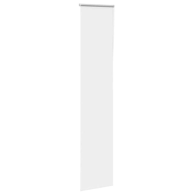 Berkfield Home Roller Blind Blackout White 40x210 cm Fabric Width 35.7 cm Polyester - image 1