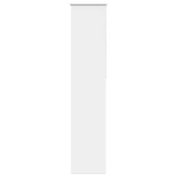 Berkfield Home Roller Blind Blackout White 40x210 cm Fabric Width 35.7 cm Polyester - thumbnail 2