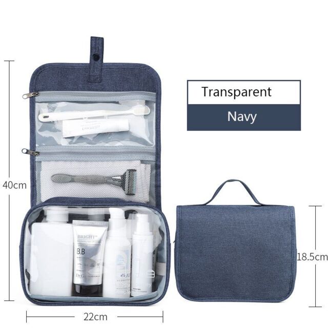 Leaper Large Capacity Portable Waterproof Foldable Storage Bag in Navy - image 1