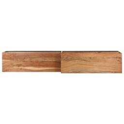 Berkfield Home TV Cabinet 180x30x50 cm Solid Acacia Wood in Brown - Size: 180 x 30 x 50 cm - thumbnail 5