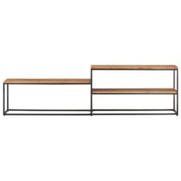 Berkfield Home TV Cabinet 180x30x50 cm Solid Acacia Wood in Brown - Size: 180 x 30 x 50 cm - thumbnail 3