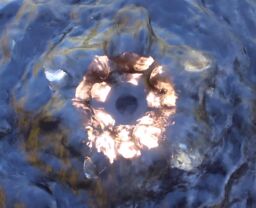 Primrose Torver Slate Effect Sphere Water Feature Lights Self Contained 56cm in Grey - thumbnail 3
