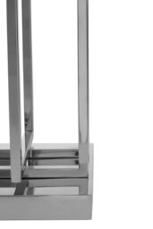 Orsina Skye Nickel Finish Rectangular Floor Lamp in Silver - thumbnail 3