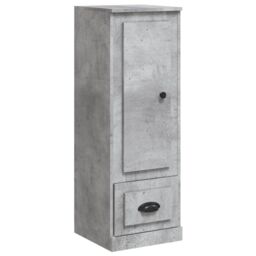 Berkfield Home Highboard Concrete Grey 36x35.5x103.5 cm Engineered Wood - thumbnail 2