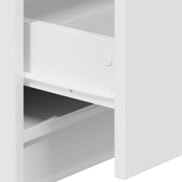 Berkfield Home Bedside Cabinet with 2 Drawers White 40x36x50 cm - Size: 40 x 36 x 50 cm - thumbnail 8