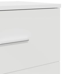 Berkfield Home Bedside Cabinet with 2 Drawers White 40x36x50 cm - Size: 40 x 36 x 50 cm - thumbnail 9