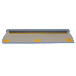 Berkfield Home Carpet Stair Treads 15 pcs 65x21x4 cm Blue - Size: Medium - thumbnail 5