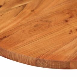 Berkfield Home Table Top 110x40x3.8 cm Oval Solid Wood Acacia in Brown - thumbnail 6